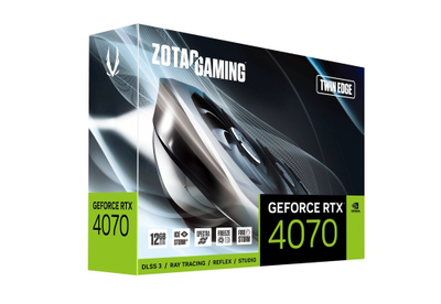 Kartë grafike Zotac GeForce RTX 4070 ZT-D40740E-10M, 12GB GDDR6, PCI Express, e zezë