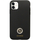 Kapak telefoni Guess GUHCN614DGPK për iPhone 11 XR, silikoni, Logo Strass 4G, i zi