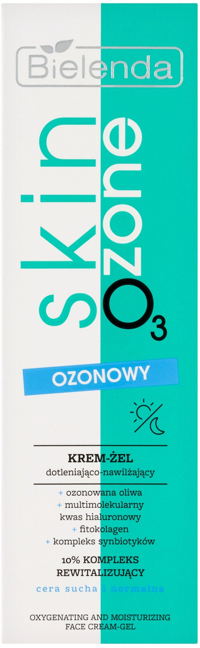 Krem xhel për fytyrë Bielenda Skin O3 Zone, që jep oksigjen dhe lagështi, 50 ml