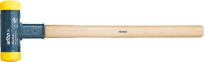 Çekiç goditës Wiha 02101 Dead-blow, 4580 g, dorezë dru hickory, i verdhë