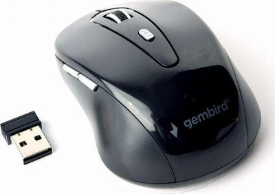 Maus pa tela Gembird MUSW-6B-01, i zi