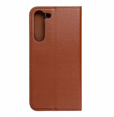 Futrollë telefoni OEM Book Case Smart Pro për Samsung A17 Oppo A17k, lëkurë, kapak si libër, kafe
