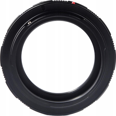 Adapter objektivi K&amp;F Concept KF06.150, Canon EF EF-S në T2 T-mount, bronz dhe alumin, i zi