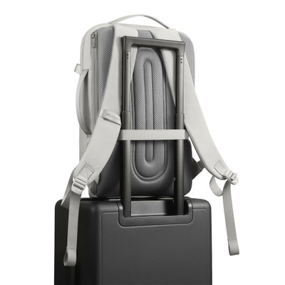 Çantë shpine XD Design Bobby Air P706.3219, për laptop 16", rezistente ndaj ujit, gri e hapur