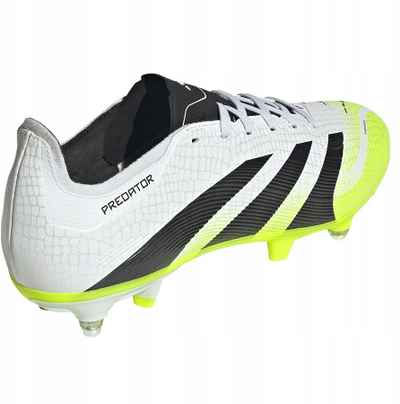 Këpucë futbolli Adidas Predator League SG M JI1131, për bar natyral, për fusha të lagështa, bardh e zi