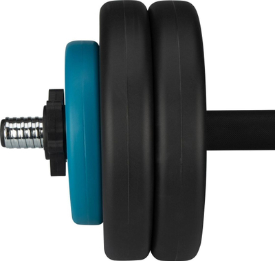 Хантила Avento 42DF BLK, прилагодлива 2 15 kg, битуминозна, црна