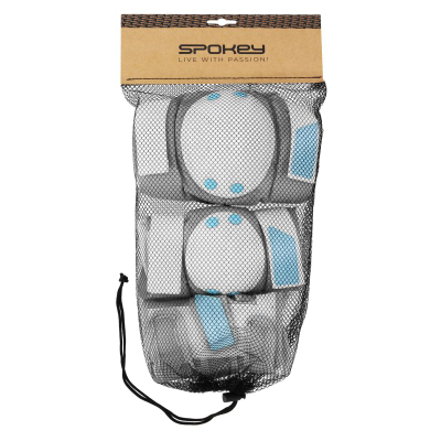 Set mbrojtës Spokey Shield Pro, madhësia S, për bërryla gjunjë dhe kyçe, i zi