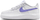 Atletet Nike Air Force 1 për fëmijë, lëkurë sintetike, të bardha me vjollcë