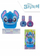 Set manikyri Disney Lilo &amp; Stitch, 2 llakë thonjsh, tharëse me figura, blu