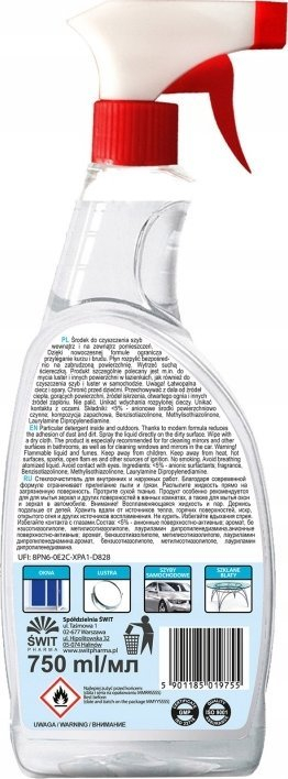 Solucion pastrues xhami PUCEK Anti-fog, 750ml