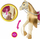 Lodër kali Barbie Mysteries Tornado, me tinguj, dritë dhe kërcim, shumëngjyrëshe