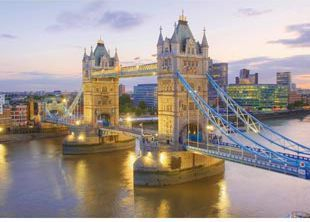 Lodër puzzle Clementoni Tower Bridge, 1000 elemente