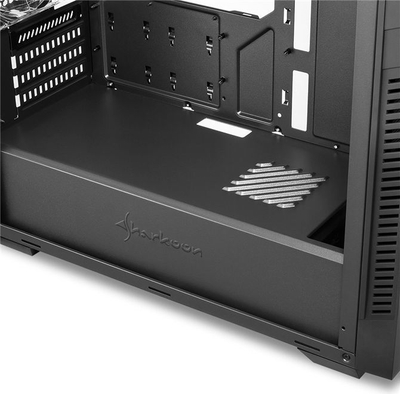 Kasë kompjuteri Sharkoon S1000, microATX, e zezë