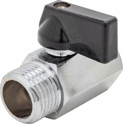 Valvul pneumatike ROCKFORCE AIR BALL VALVE, 1/2", çelik i nikluar