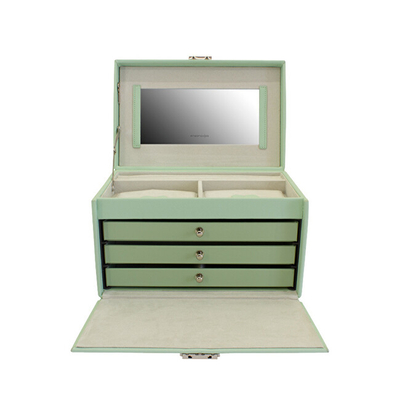 Kuti për stoli Friedrich Lederwaren Jolie 23256-71, e gjelbër e ndritur/hirtë