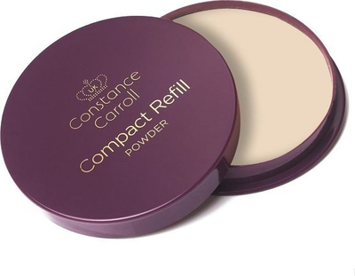 Puder kompakte Constance Carroll Compact Powder in Stone Refill Nr. 17 Light Translucent, 12g