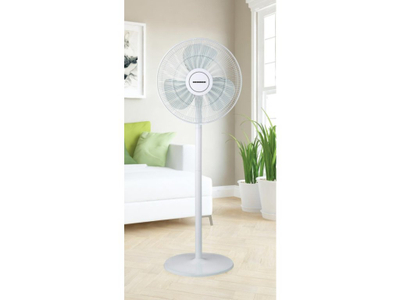 Ventilator qëndror Heinner HSF-M50WH, 50W, lartësi e rregullueshme, i bardhë