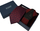 Set kravatë dhe tiranda N.Ties M 014, burgundy/zi