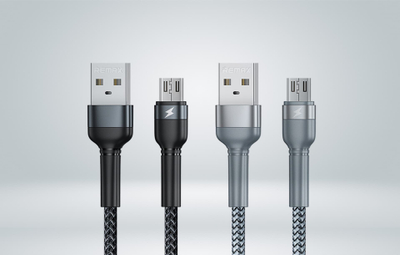 Kabllo USB në Micro USB Remax Jany Alloy, 1 metër, 2.4A, e zezë