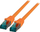 Kabllo interneti EFB Elektronik RJ45, Cat.6A S/FTP, 10m, portokalli