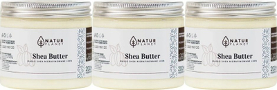Нерафинирано ши путер караите Unrefined Pure Shea Butter Karite, 200g, за кожа