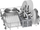 Lavastovilje Bosch SMI2ITS09E Series 2, 13 sete, e integruar, inoks