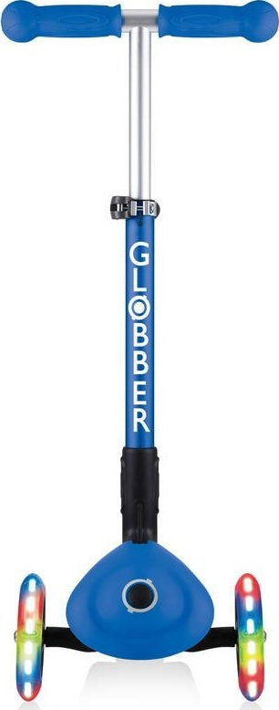 Trotinet Globber Junior Foldable Lights, 3 rrota, me drita LED, blu