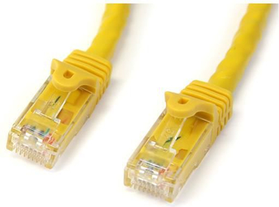 Kabllo patchcord StarTech (N6PATC3MYL), CAT.6, U / UTP, 3 m, e verdhë