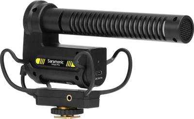 Mikrofon shotgun për kamerë Saramonic VMIC5 Pro, superkardioid, dalje 3.5mm, i zi