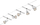 Sistem drite me kabllo Paulmann Wire Salt, 5x spot, 5 m, krom