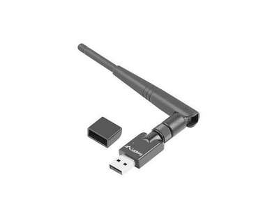 Картичка за мрежа WiFi LANBERG NC-0150-WE, USB 2.0, 150Mbps, црна