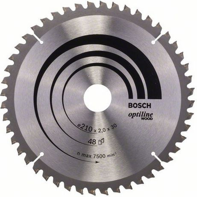 Teh rrethor Bosch Pro Wood Cutting Mitre Saw, 210mm, 48T, vrimë 30mm