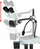 Mikroskop stereoskopik Delta Optical Discovery L, kokë binokulare, krah i rregullueshëm, i bardhë