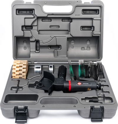 Set lëmuse pneumatike Airpress Professional, shumëpërdorimsh, me valixhe plastike, i zi