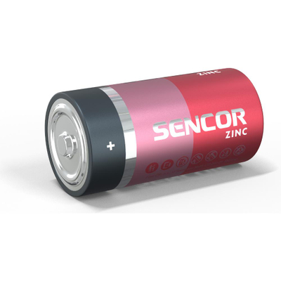 Bateri Sencor SBA R14 2BP C Zn, 2 copë