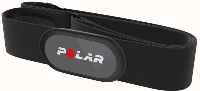 Sensor gjoksi për matjen e rrahjeve të zemrës Polar H9, M-XXL, i zi