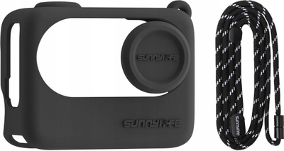 Kapak mbrojtës Sunnylife G3S-BHT838-D për Insta360 GO 3S, me kapak teli, i zi