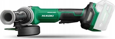Bruskullë këndi Hikoki G3613DVF W2, 36V, 125mm, jeshile me të zezë