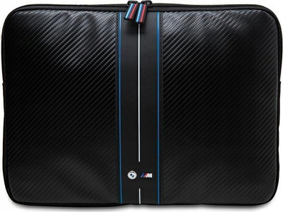 Mbulesë laptopi BMW BMCS14COMSCAKL, 14", dizajn karbon me vija blu, e zezë