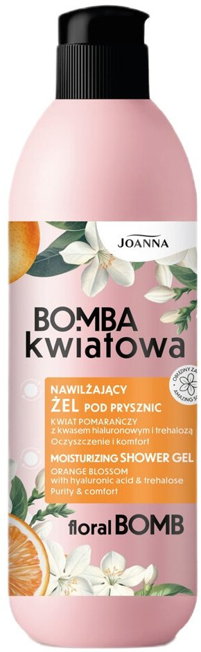 Xhel dushi Joanna Bomba Kwiatowa, hidratues, portokall, 500ml