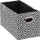 Kuti organizuese 5 Five Simply Smart Mix N Modul, 15x31x16cm, motiv gjeometrik, bardh e zi