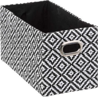 Kuti organizuese 5 Five Simply Smart Mix N Modul, 15x31x16cm, motiv gjeometrik, bardh e zi