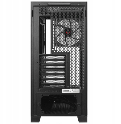 Kuti kompjuteri Rampage Hydra V2 Aquarium, 4 ventilatorë ARGB, ATX E ATX, e zezë