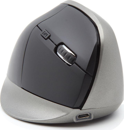 Глушец Ordissimo Ergonomic, wireless, USB, сива
