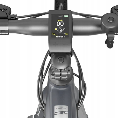 Biçikletë elektrike Himo C30R Max, motor 250W, rrota 27.5", e bardhë