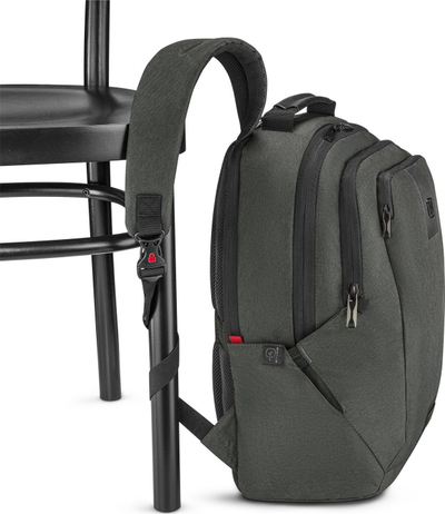 Çantë shpine Wenger MX Eco Professional Light, për laptop 16\", gri