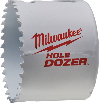 Sharrë rrethore Milwaukee Hole Dozer, bi-metal, 2.1/2" 64mm, e bardhë