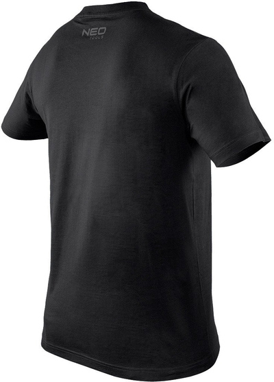 Bluzë Neo Maglietta Printed, motiv mekanik, madhësia 3XL, e zezë