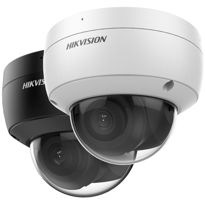 Kamerë IP Hikvision DS-2CD2186G2-ISU, 8MP 4K, lente 2.8mm, e bardhë