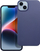Mbulesë matt për telefon Apple iPhone 14 Plus, plastike, blu